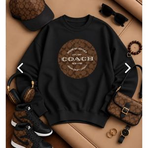 خرید اینترنتی دورس تو کرکی یقه گرد کاپلی coach کد 80762
