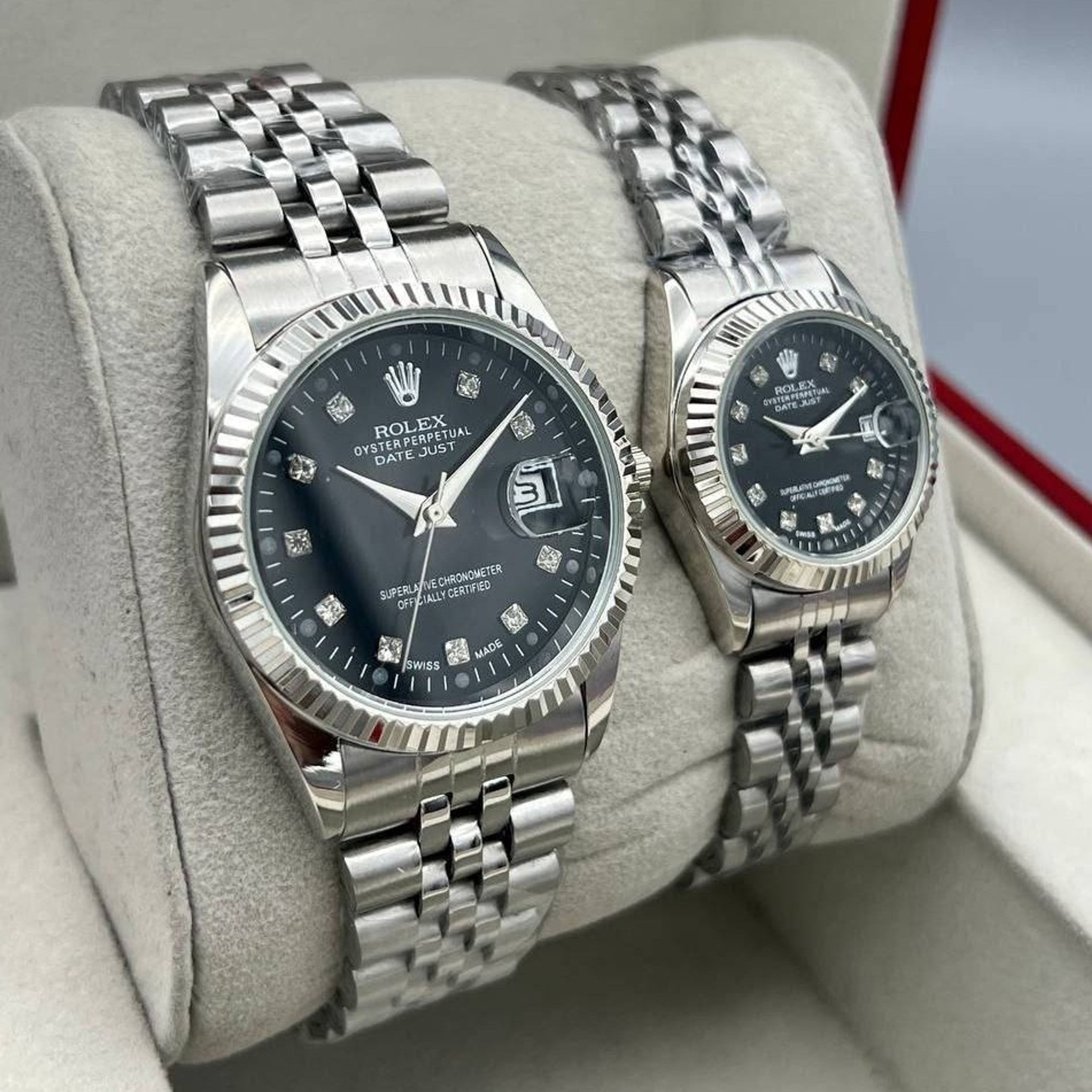 مشخصات ساعت مردانه و زنانه رولکس Rolex دیت جاست نقره ای