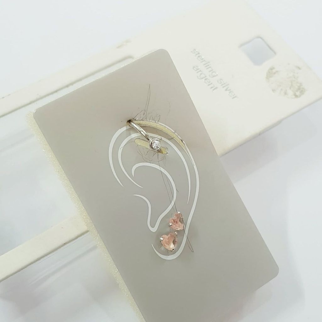 قیمت پک ایرکاف و گلگوش نقره عیار 925 ، ساخت تایلند ، عیار حک شده  کد 045