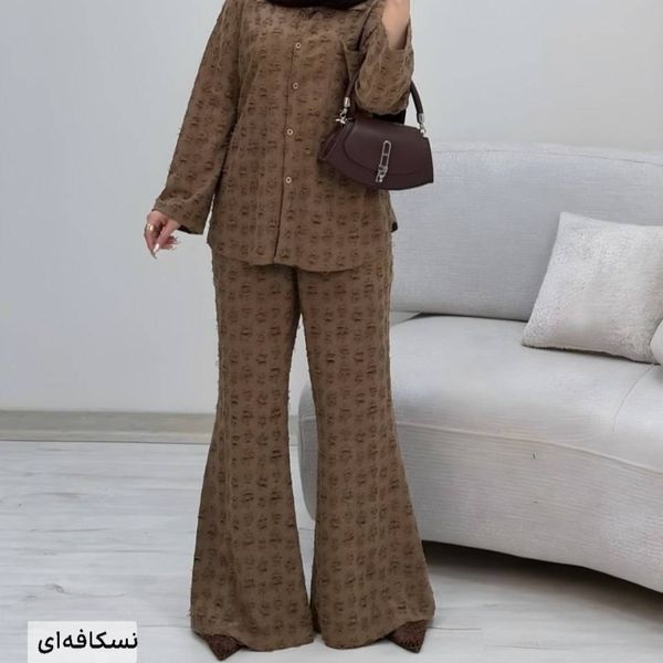 شومیز شلوار زاپدار