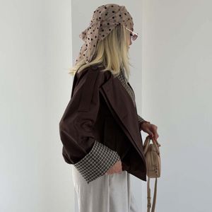 مشخصات کت بارونی یقه 4 خونه کد 120464