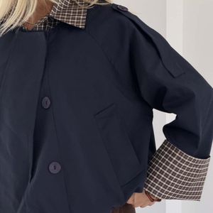 فروش اینترنتی کت بارونی یقه 4 خونه کد 120464