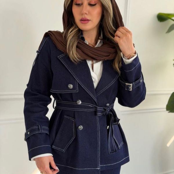 مانتو کتی  زنانه طرح ماه