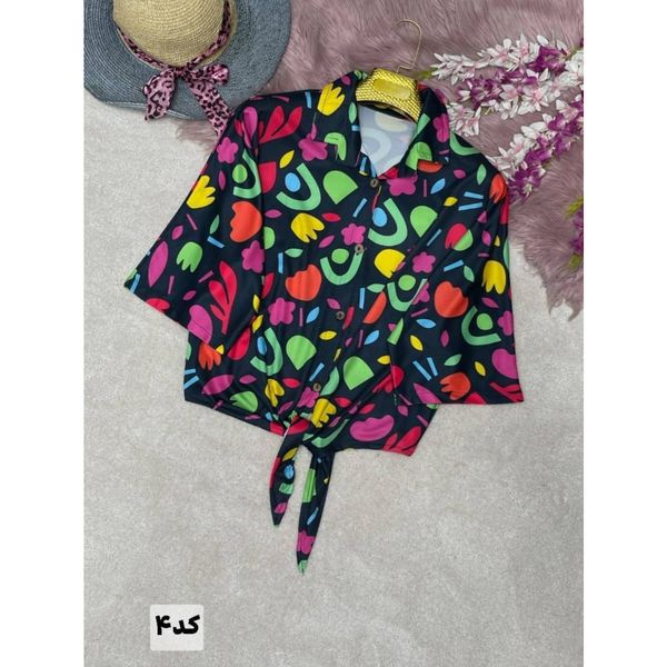 شومیز گره ای زنانه رویال