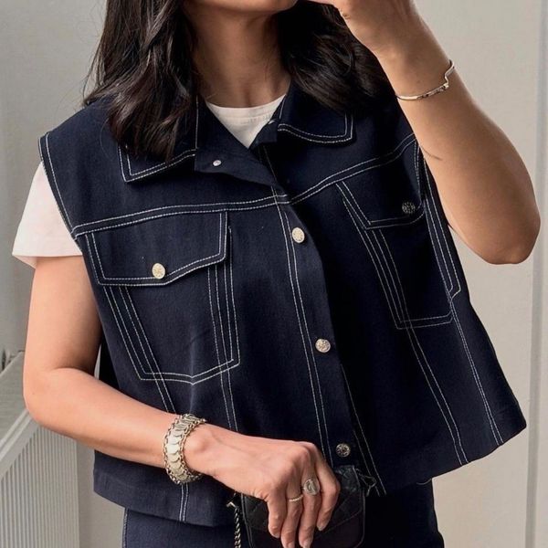 وست مزونی زنانه طرح بهار