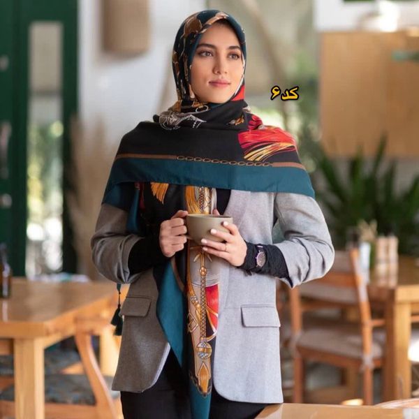 روسری سیااسکارف پاییزه وارداتی