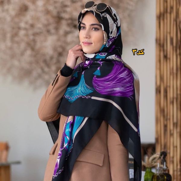 روسری سیااسکارف پاییزه وارداتی