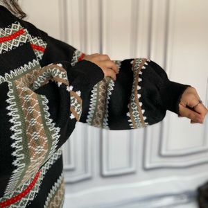 خرید اینترنتی بافت زنانه وینتج سرخپوستی