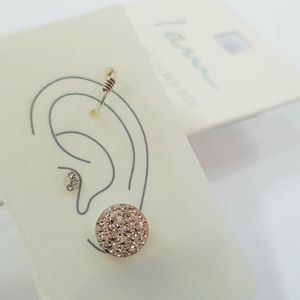 مشخصات پک سه عددی پیرسینگ حلقه ای ، پیرسینگ میخی و گلگوش نقره عیار 925 ، کد 066