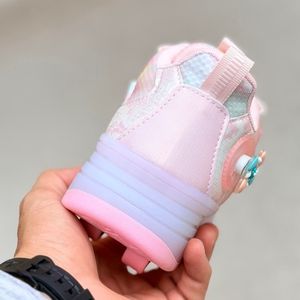 خرید اینترنتی قیمت کتونی بچگانه دخترانه اسکیتی طرح کرومی از A+B کد 5070201