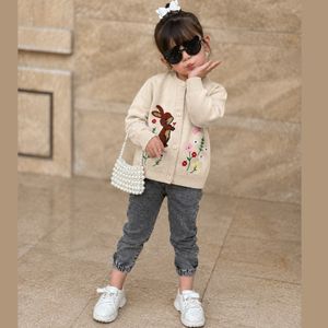 خرید اینترنتی قیمت ژاکت بافت دخترانه مدل خرگوش
