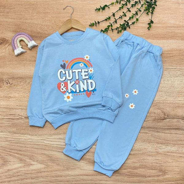 بلوز شلوار دخترانه مدل Cute