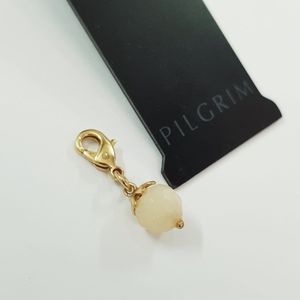 خرید اینترنتی آویز چند کاره طلایی سنگ رز کوارتز اصل