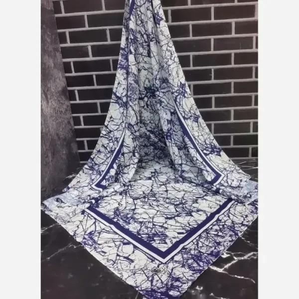 روسری نخ طرح ختن ابعاد 140 در 140 بانوان