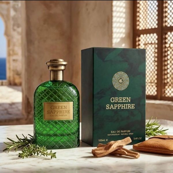 ادکلن زنانه مردانه بودیسیا د ویکتوریوس گرین سفیر فراگرنس ورد GREEN SAPPHIR