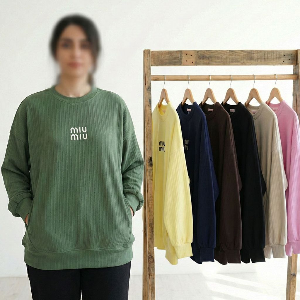 خرید اینترنتی قیمت بلوز زنانه ژاکارد miu miu کد 10757
