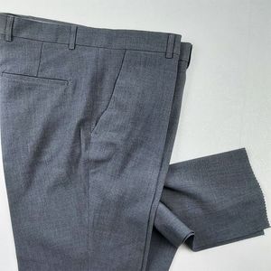 خرید اینترنتی قیمت شلوار پارچه ای جذب طوسی مردانه کد 30062