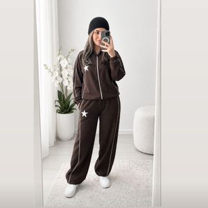 ست سویشرت شلوار  زنانه طرح ستاره