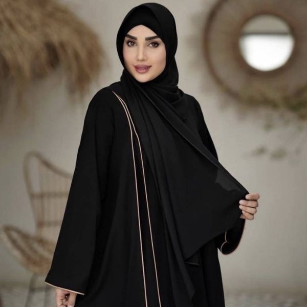 عبا زنانه  طرح مغزی دوز