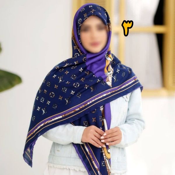 روسری نخی کجرا کشمیر متریال وارداتی