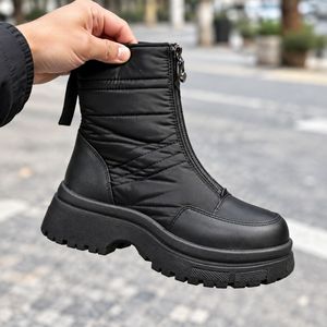فروش اینترنتی نیم بوت زنانه مدل کاپشنی زیره وارداتی مدل Paniz