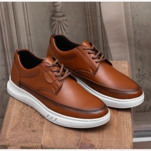 کفش مردانه مجلسی مدل فلورانس رنگ عسلی