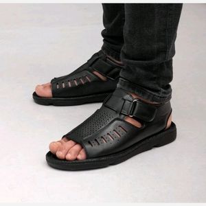صندل تابستانی مردانه مدل منچستر رنگ مشکی
