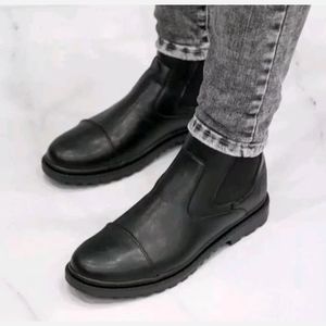 خرید اینترنتی قیمت نیم بوت مردانه مدل ایتالیا رنگ مشکی