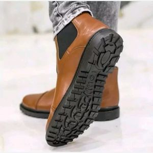 خرید اینترنتی قیمت نیم بوت مردانه مدل ایتالیا رنگ عسلی