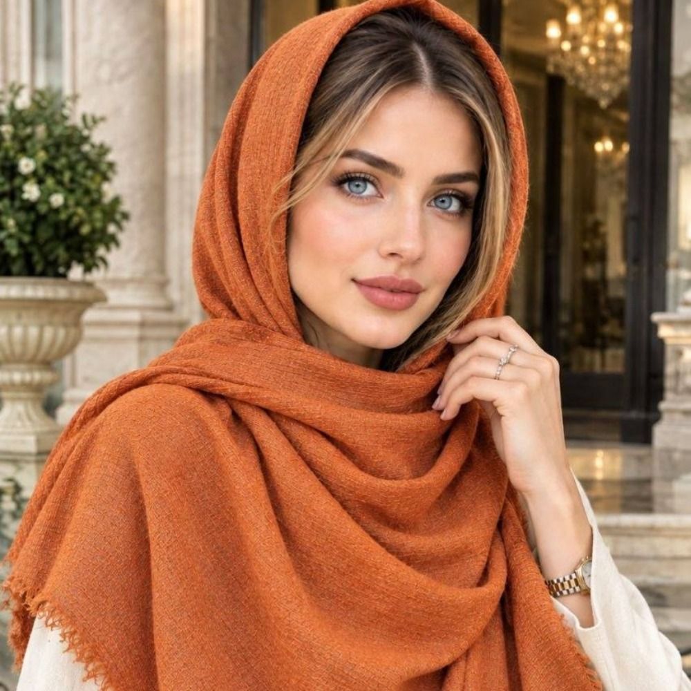 فروش اینترنتی شال کنفی پاییزه