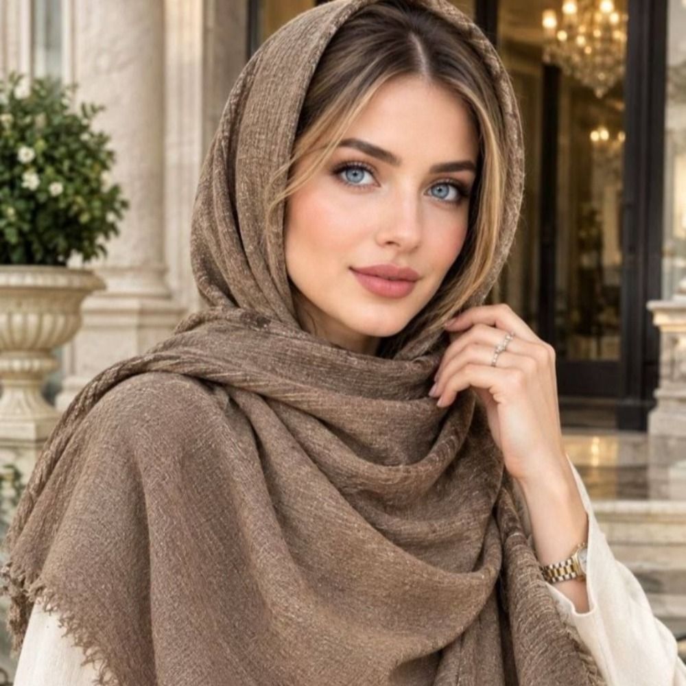مشخصات شال کنفی پاییزه