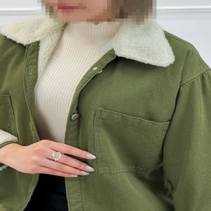 خرید اینترنتی قیمت شکت ترکیبی کتان داخل تدی رویا - سبزتیره
