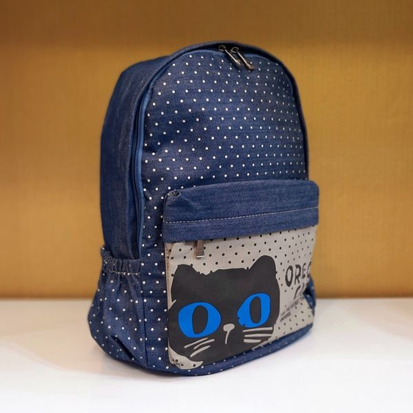 کوله پشتی جین مدل oreo cat