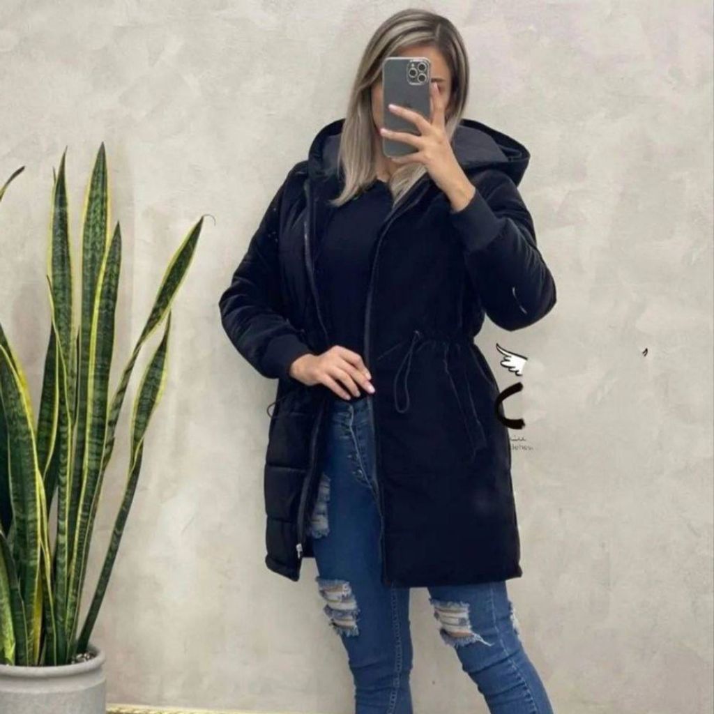 خرید اینترنتی کاپشن زنانه و دخترانه طرح هستی
