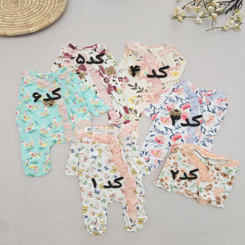 خرید اینترنتی قیمت سرهمی دخترانه گلدار
