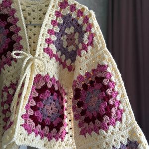 قیمت ارزان ژاکت دست بافت زمستانه