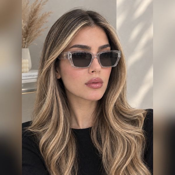 عینک آفتابی فرم شفاف