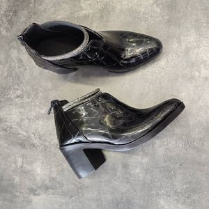 فروش اینترنتی نیم بوت مجلسی ورنی شیک پاخور بی نظیر زیره پیو نرم سبک در حد طبی