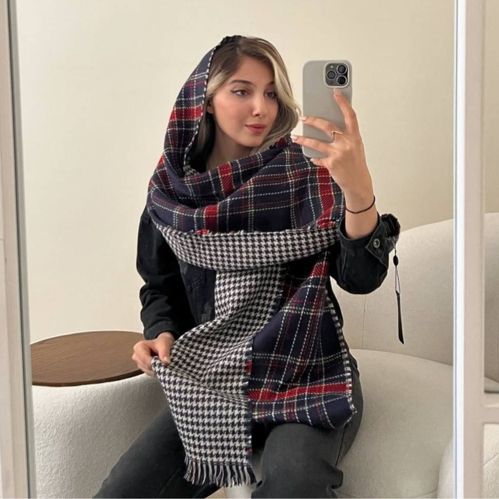 خرید انلاین شال موهر دو رو وارداتی