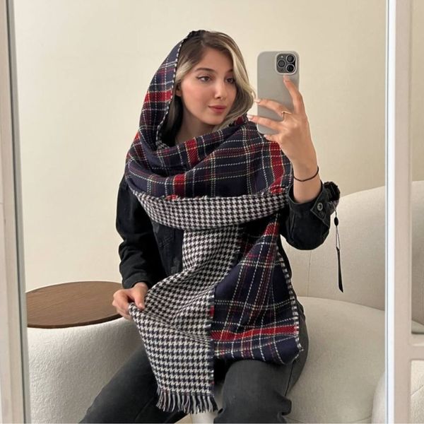 شال موهر دو رو وارداتی