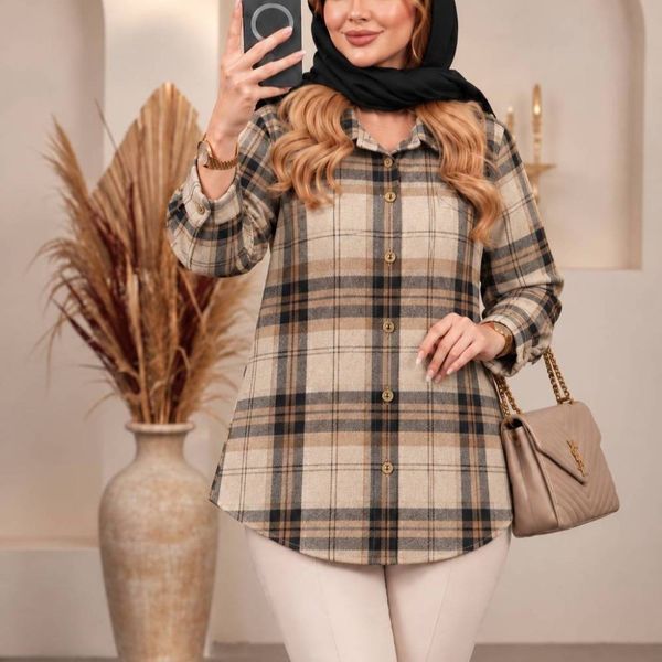 شکت چهارخونه پشمی
