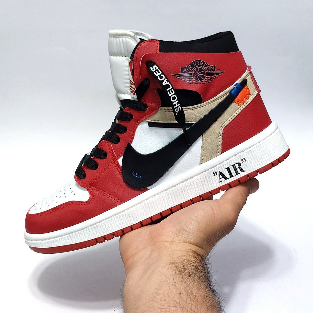 فروش اینترنتی کتانی ترند نایک جردن وان ساقدار آف وایت شیکاگو Nike Jordan Off White Chica