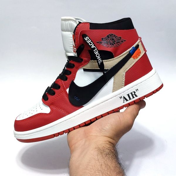 کتانی ساقدار نایک جردن آف وایت شیکاگو Nike Jordan Off White Chica