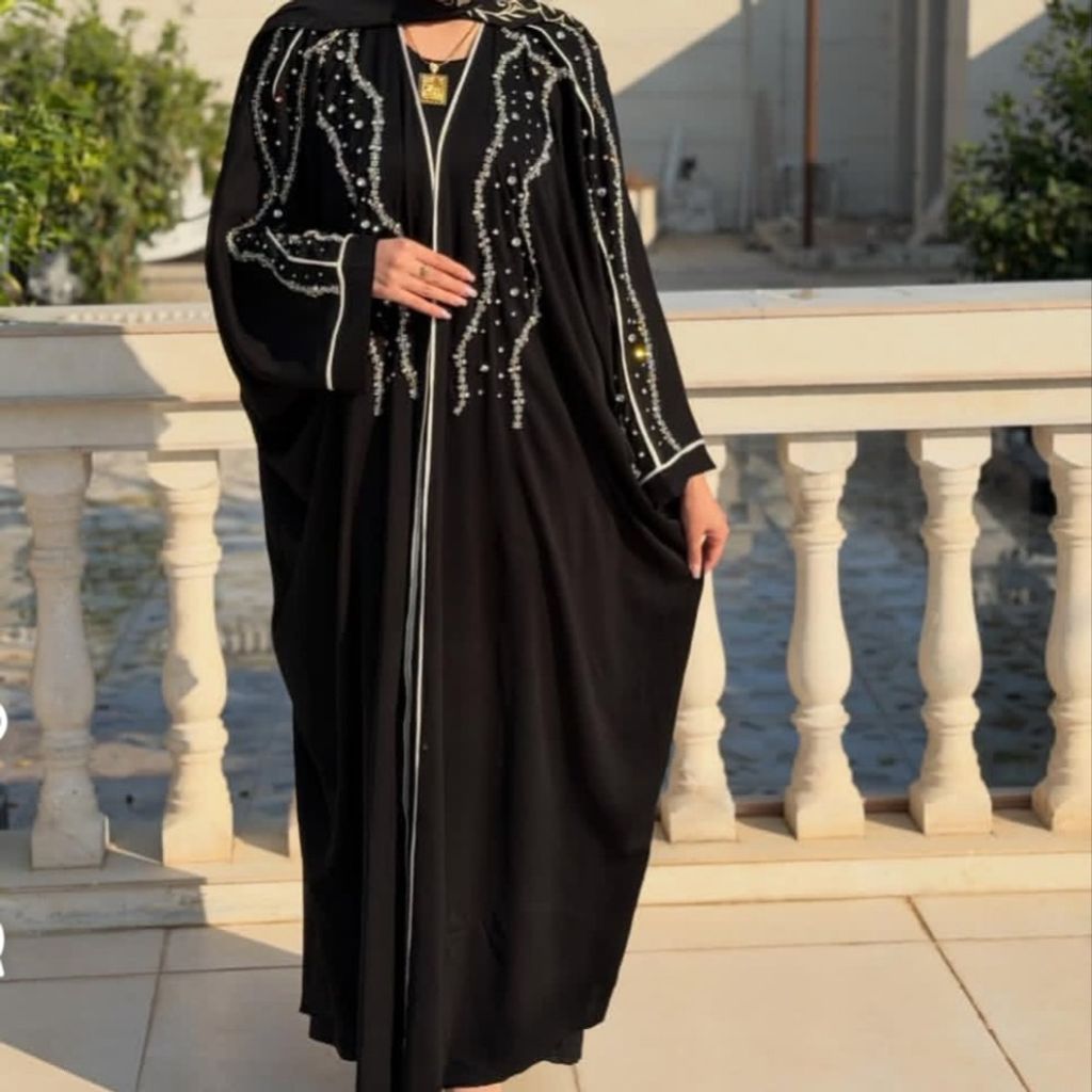 خرید اینترنتی عبای سنگدوزی شده سنا