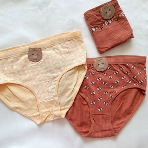 شورت کبریتی زنانه مدل عروسکی بسته 3 عددی