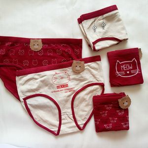 شورت زنانه عروسکی کبریتی نخپنبه بسته 5 عددی
