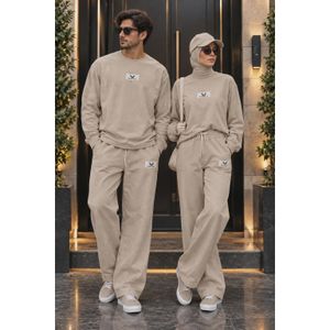 ست دورس و شلوار بگ دو نخ پنبه Oversize
