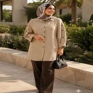 مانتو شانتون آستین پانچو