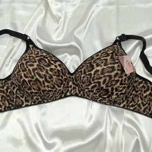 سوتین کاپدار پلنگی زنانه stygr