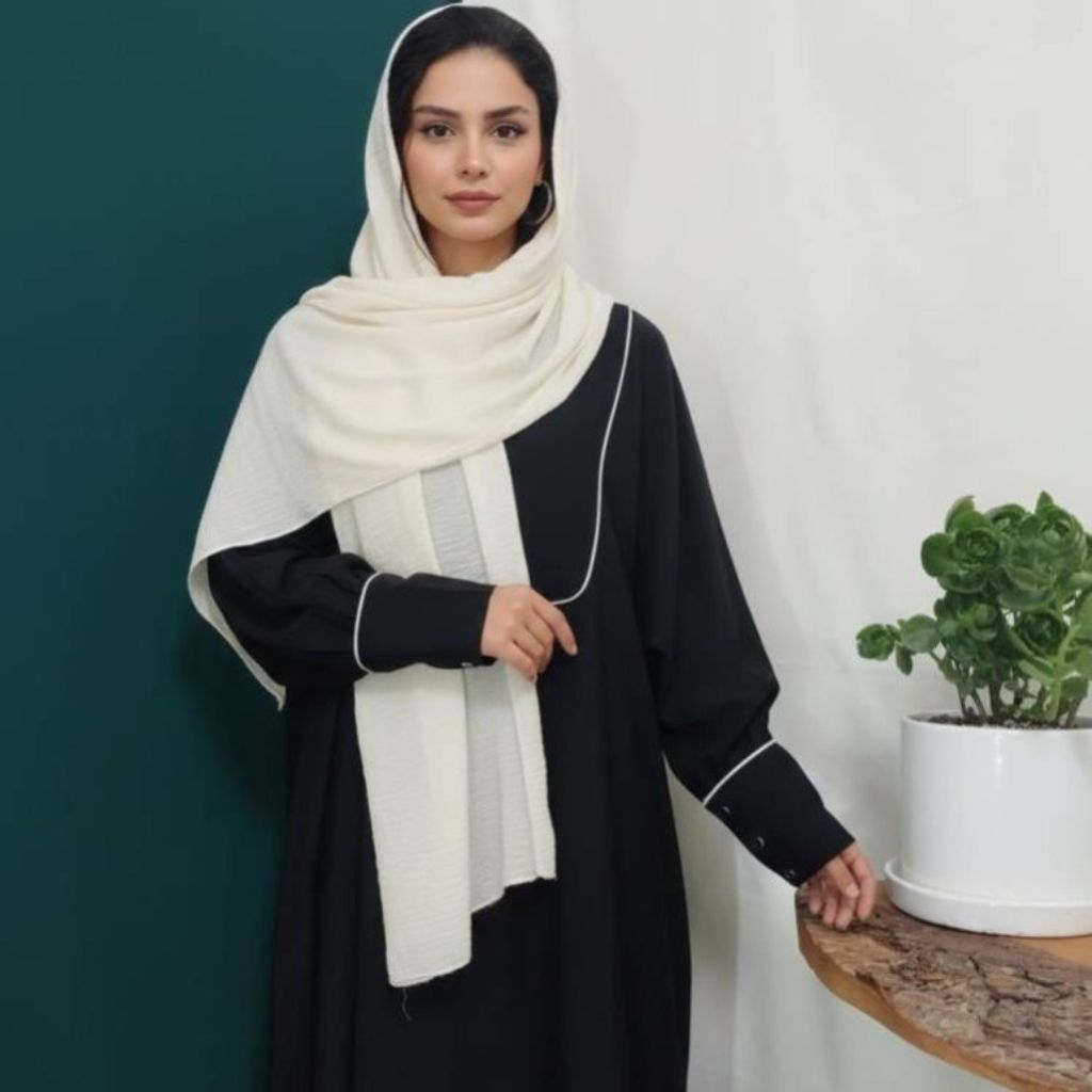 خرید اینترنتی عبای مغزی دوری مدل آیه